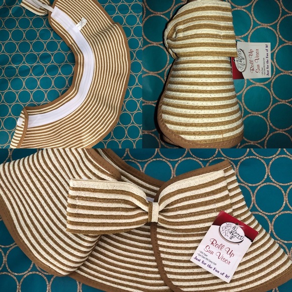 Accessories - Roll Up Floppy Sun Visor NWT